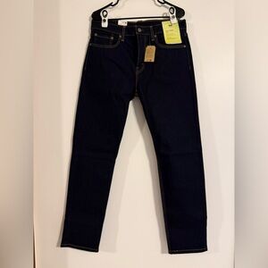 Levi's Men's 502 Taper Stretch Jeans Deep Indigo 32 New